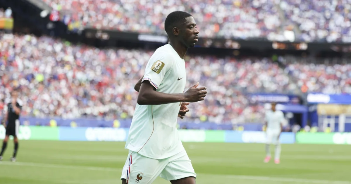 Bleus : la sortie très froide de Dembélé