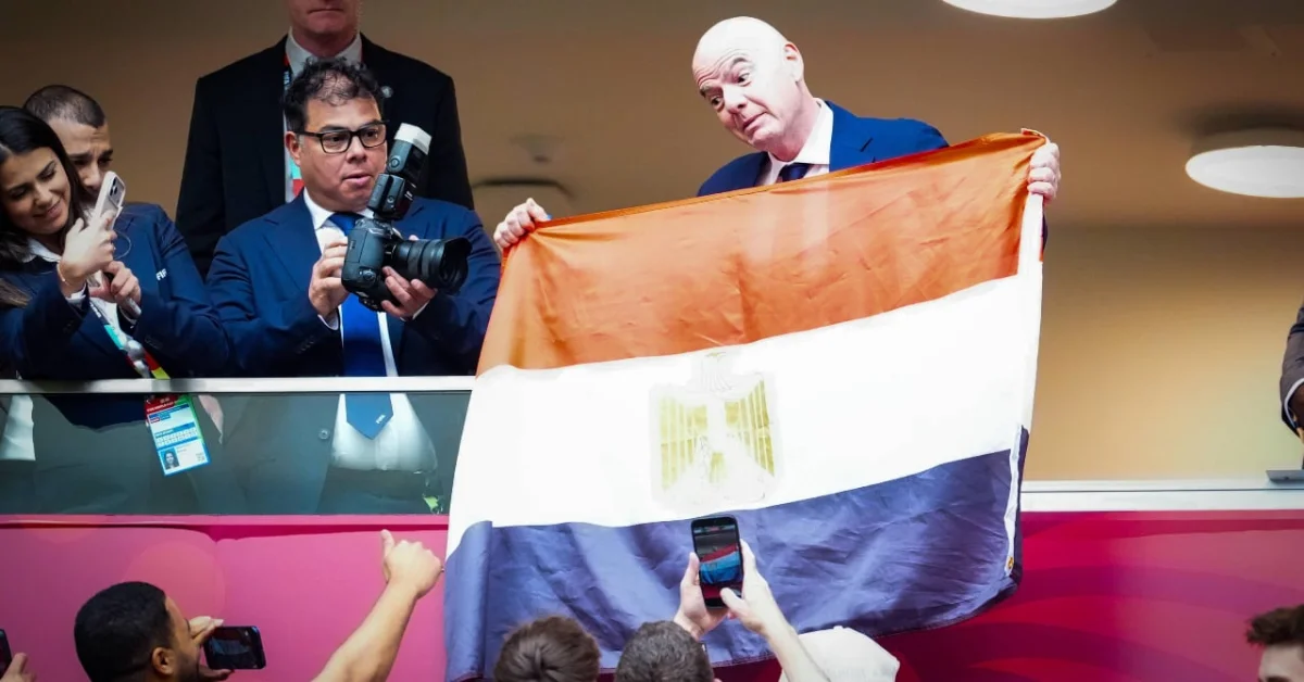 Coupe du monde : la réponse glaciale d’Infantino aux Égyptiens