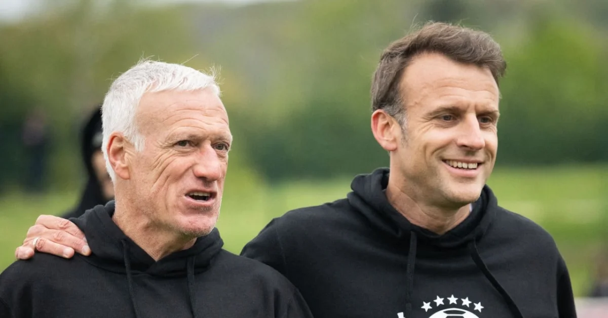 Macron fait ses adieux à la génération Deschamps