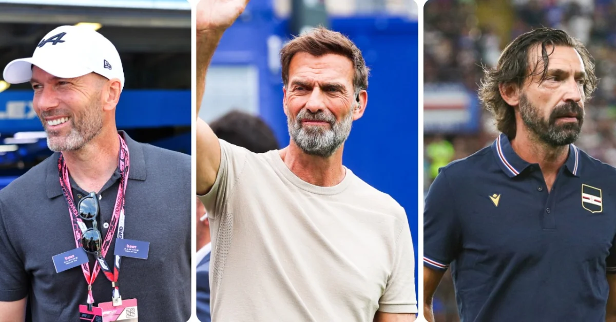 Zidane, Klopp, Pirlo, cherchez l’intrus