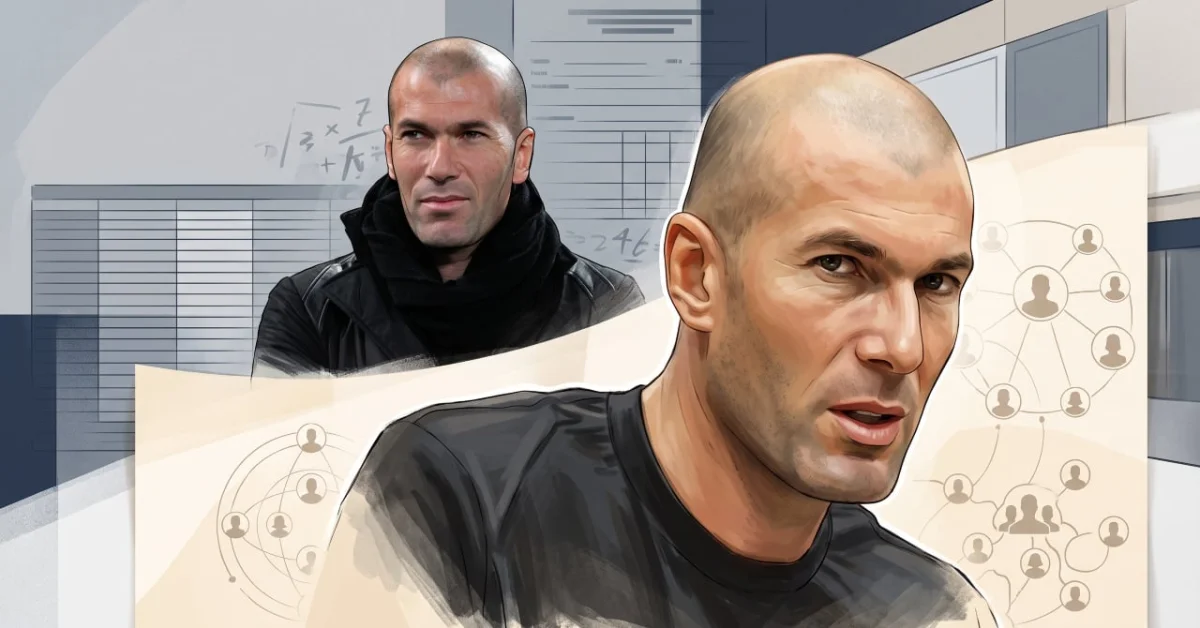 Zidane : ce qui l’ennuyait profondément pendant sa formation