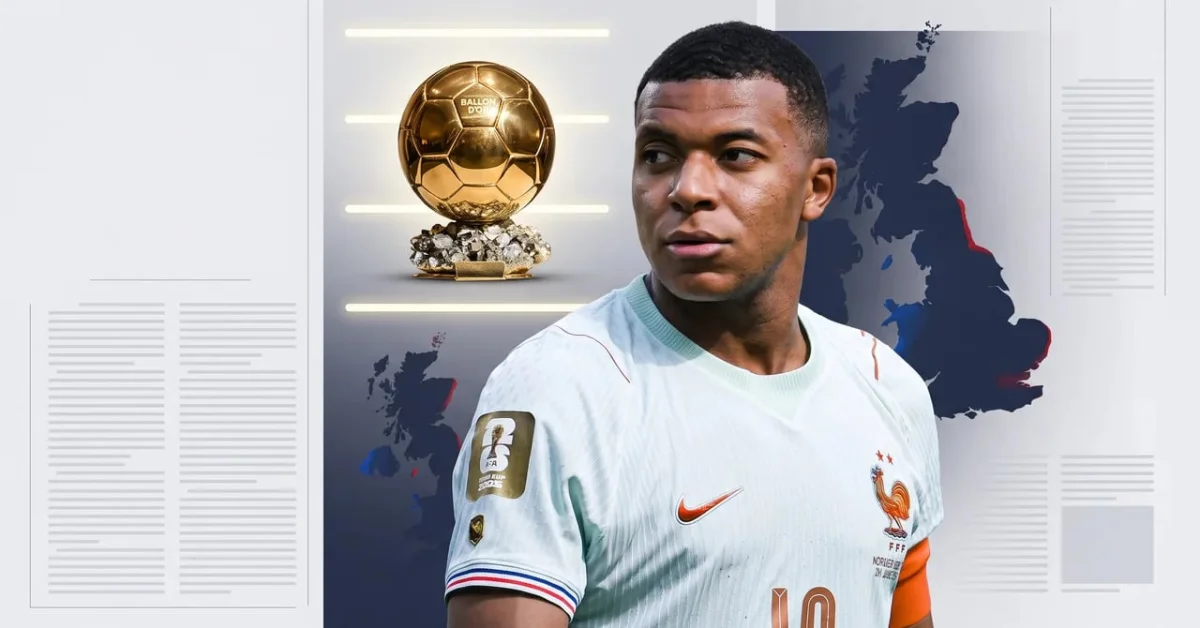 Ballon d’Or : Cette place étonnante à laquelle les Anglais placent Mbappé