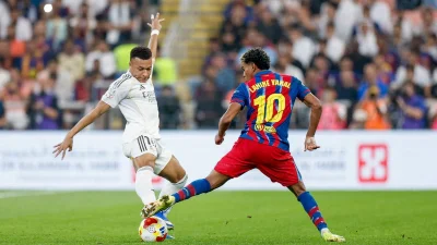 Lamine Yamal avec Kylian Mbappé ? La scène lunaire avant Barcelone - Real Madrid (et c'est drôle)