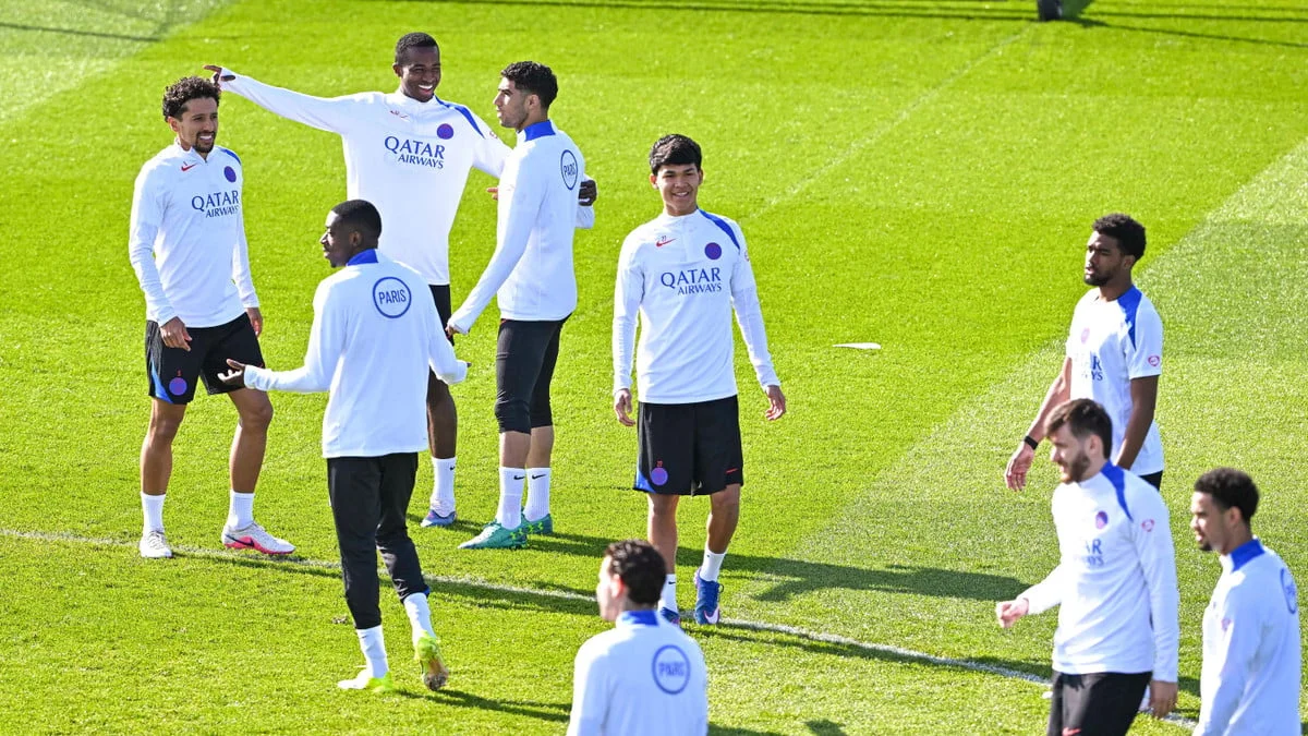 PSG - Arsenal : Une vidéo de l’entraînement de Paris a fuité, ça fait réagir sur les réseaux sociaux !