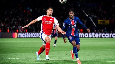 PSG/Arsenal - Saliba se lâche sur son futur duel avec Dembélé : «C’est toujours chiant de jouer contre»
