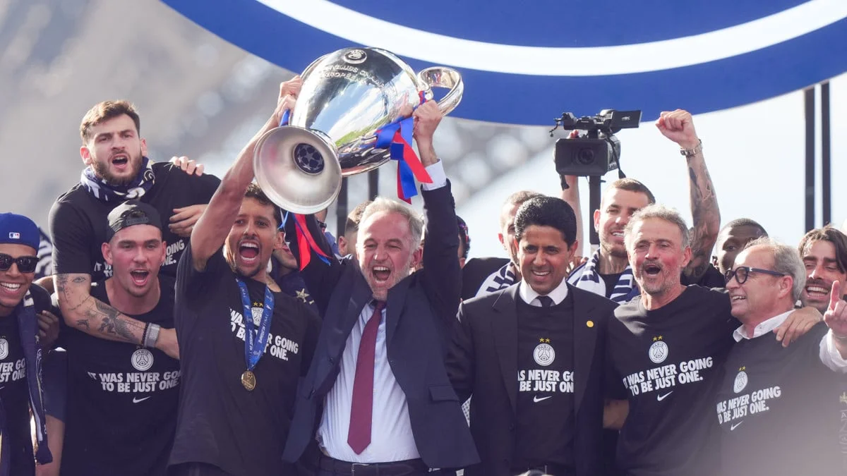 PSG - Ligue des champions : Le sacre avant les débordements dans les rues de Paris, Nasser Al-Khelaïfi monte au créneau 
