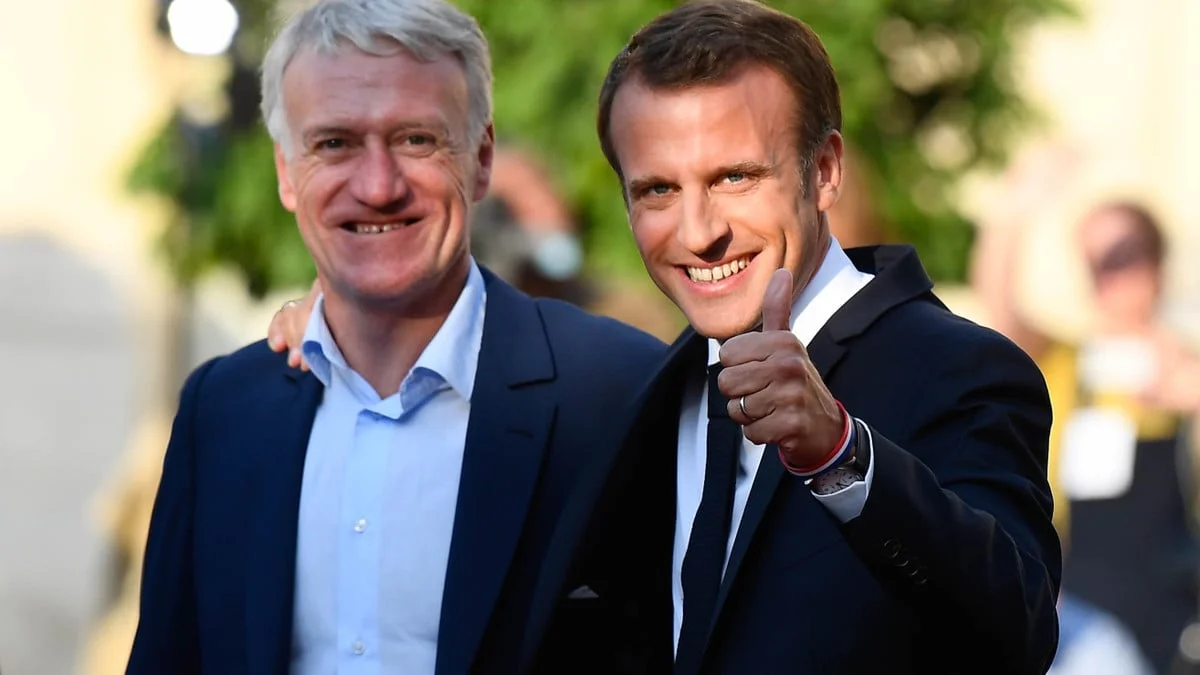 Didier Deschamps : Le beau geste d’Emmanuel Macron avant l’arrivée de Zinedine Zidane