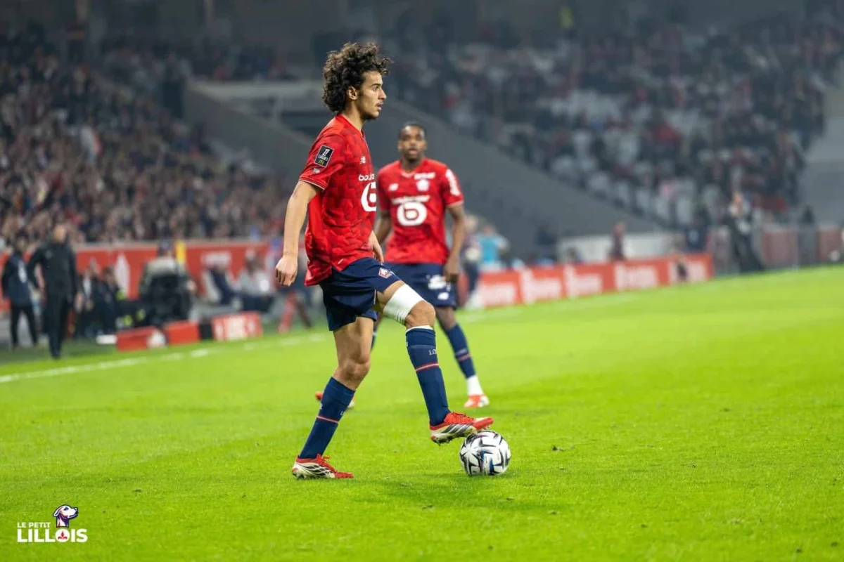 LOSC : Ayyoub Bouaddi dans l’équipe type de la 34e journée de Ligue 1