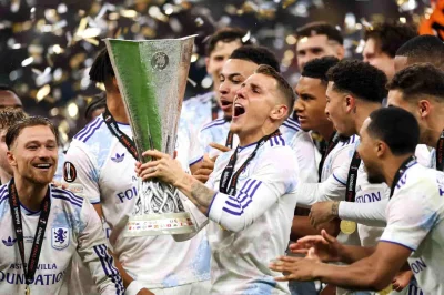 « C’est incroyable » : Lucas Digne et Amadou Onana (ex-LOSC) remportent la Ligue Europa