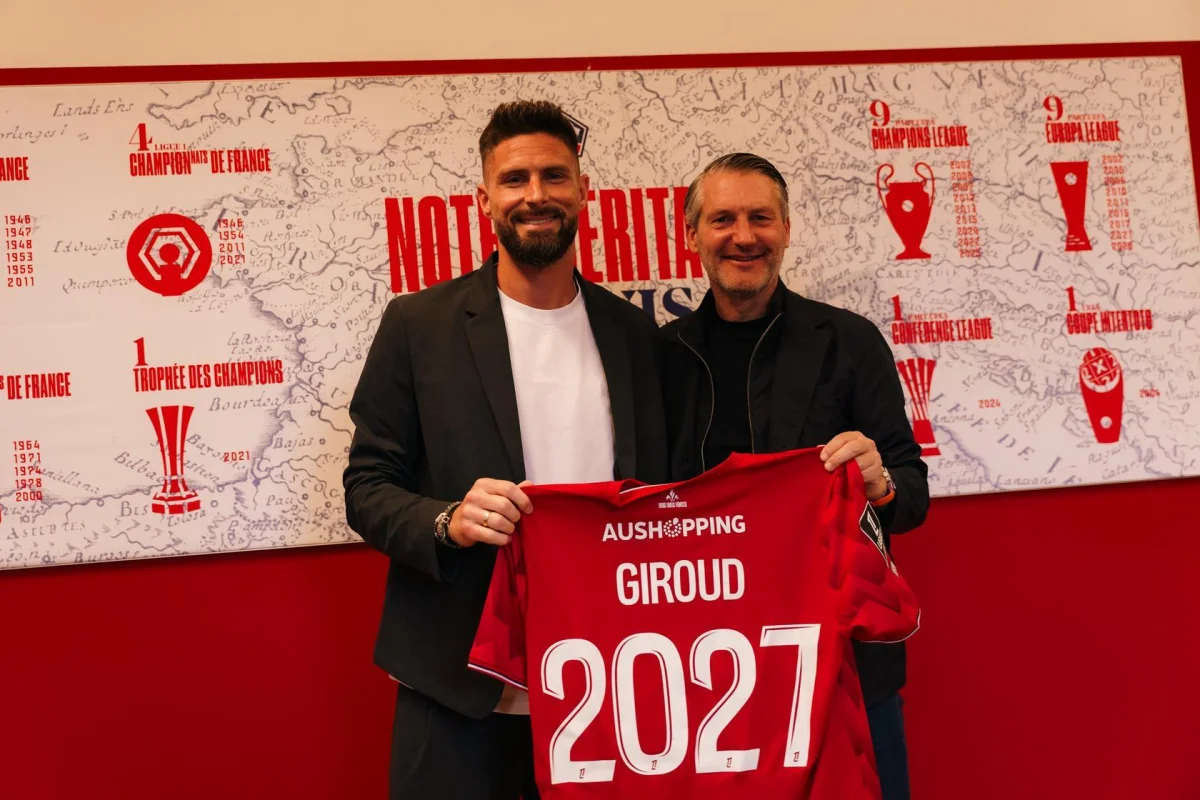 LOSC : La prolongation d’Olivier Giroud était simplement « logique » aux yeux d’Olivier Létang