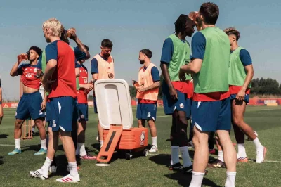 LOSC : Olivier Giroud était « impatient de reprendre » le chemin de l’entraînement