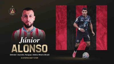 Junior Alonso (ex-LOSC) s’engage avec Atlanta United