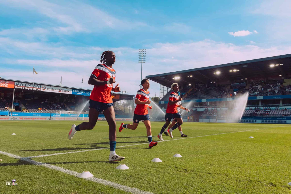 Intensité et second degré : le LOSC filmé jusque dans une glacière à Klosterpforte