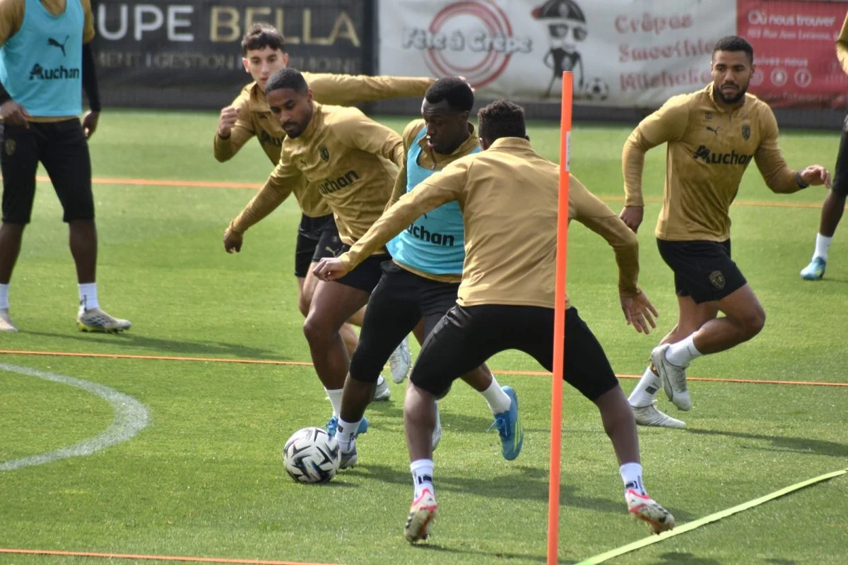 L’entraînement du jour en images