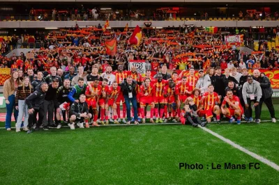 Le Mans, cet autre club sang et or historique que le RC Lens va retrouver en Ligue 1