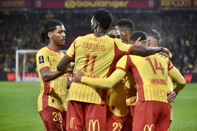 Le groupe lensois pour la finale de la Coupe de France