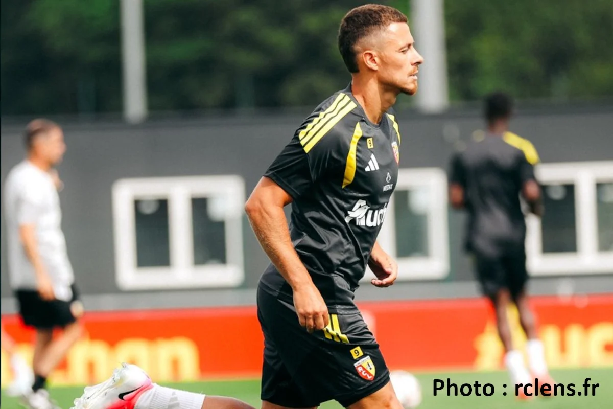 Les premières images de Thorgan Hazard à l’entraînement avec le RC Lens