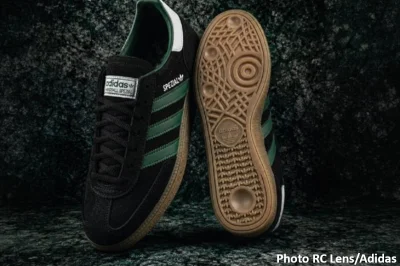 La paire de Spezial collector d’Adidas aux couleurs du RC Lens est désormais disponible
