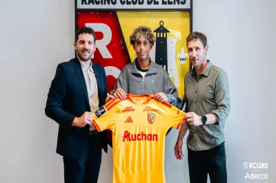 [Officiel] Mezian Mesloub signe son premier contrat professionnel au RC Lens