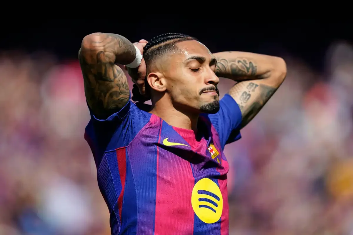 Barça : Raphinha n’est pas à l’abri