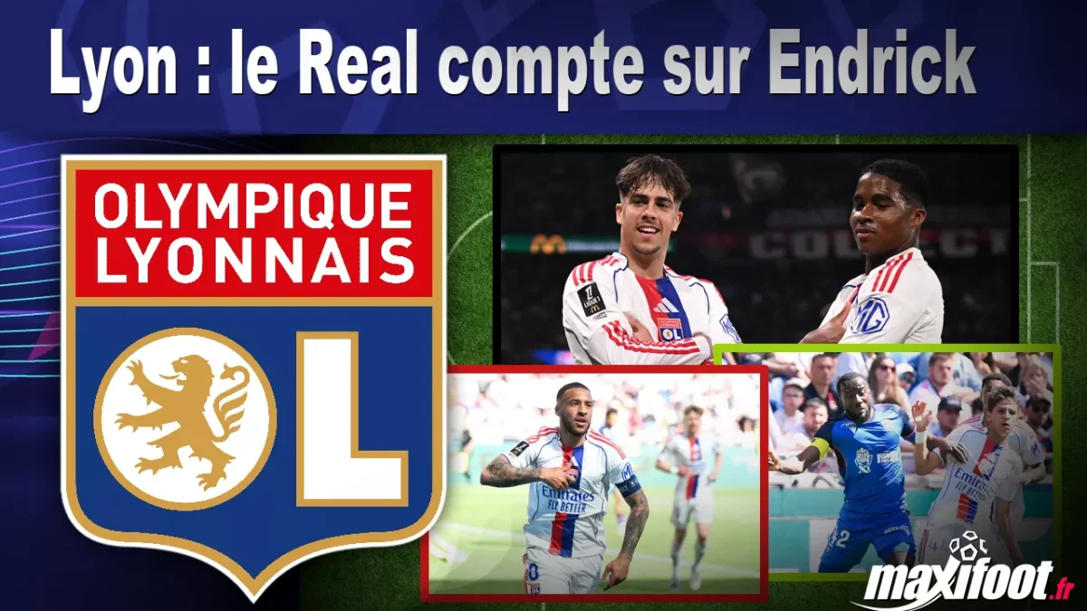 Mercato Lyon : le Real compte sur Endrick