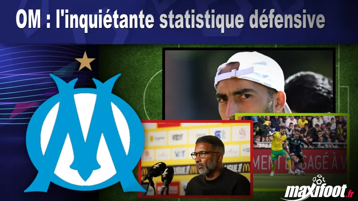 OM : l'inquiétante statistique défensive