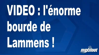 l'énorme bourde de Lammens !