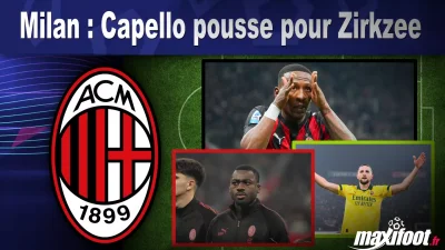 Milan : Capello pousse pour Zirkzee