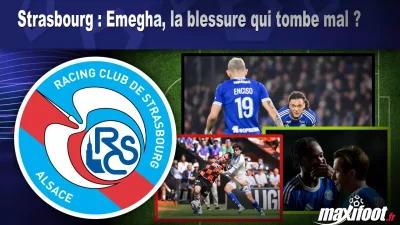 Strasbourg : Emegha, la blessure qui tombe mal ?