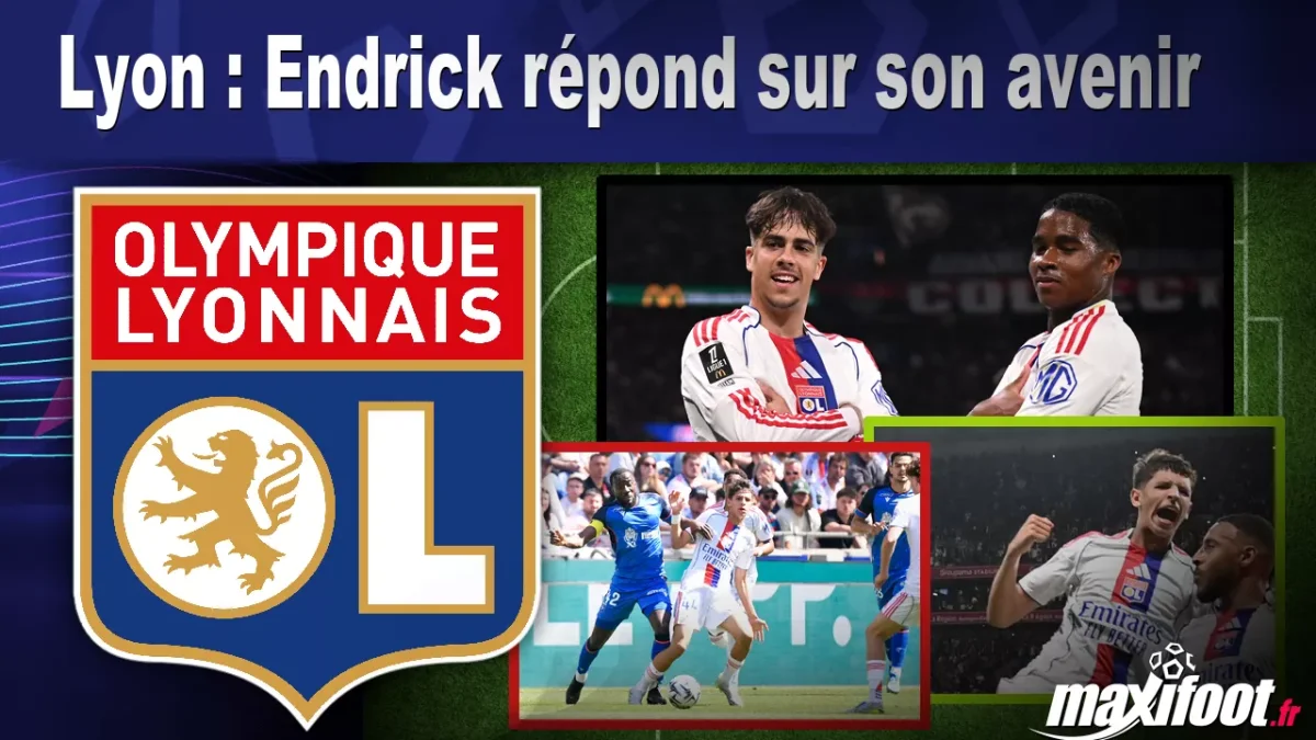 Lyon : Endrick répond sur son avenir