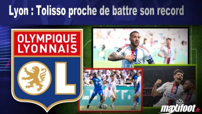 Lyon : Tolisso proche de battre son record