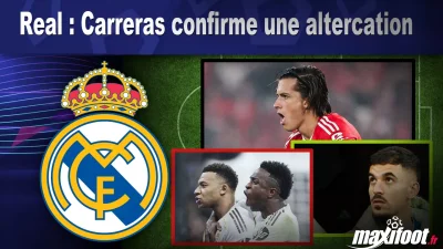 Real : Carreras confirme une altercation
