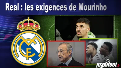 Mercato Real : les exigences de Mourinho