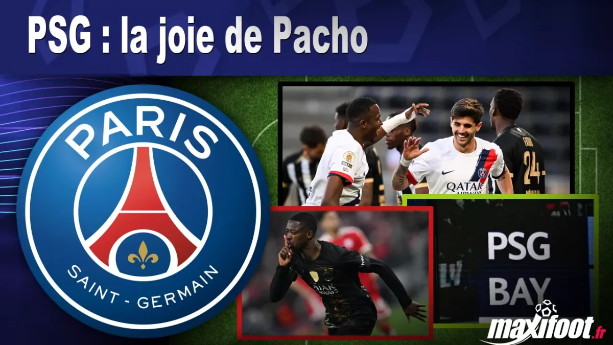 PSG : la joie de Pacho