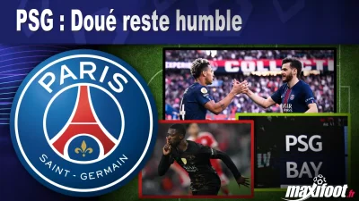 PSG : Doué reste humble