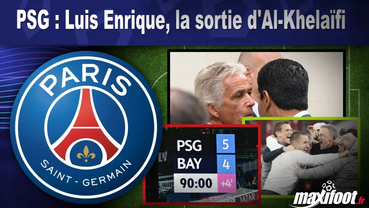 PSG : Luis Enrique, la sortie d'Al-Khelaïfi