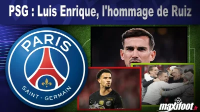 PSG : Luis Enrique, l'hommage de Ruiz