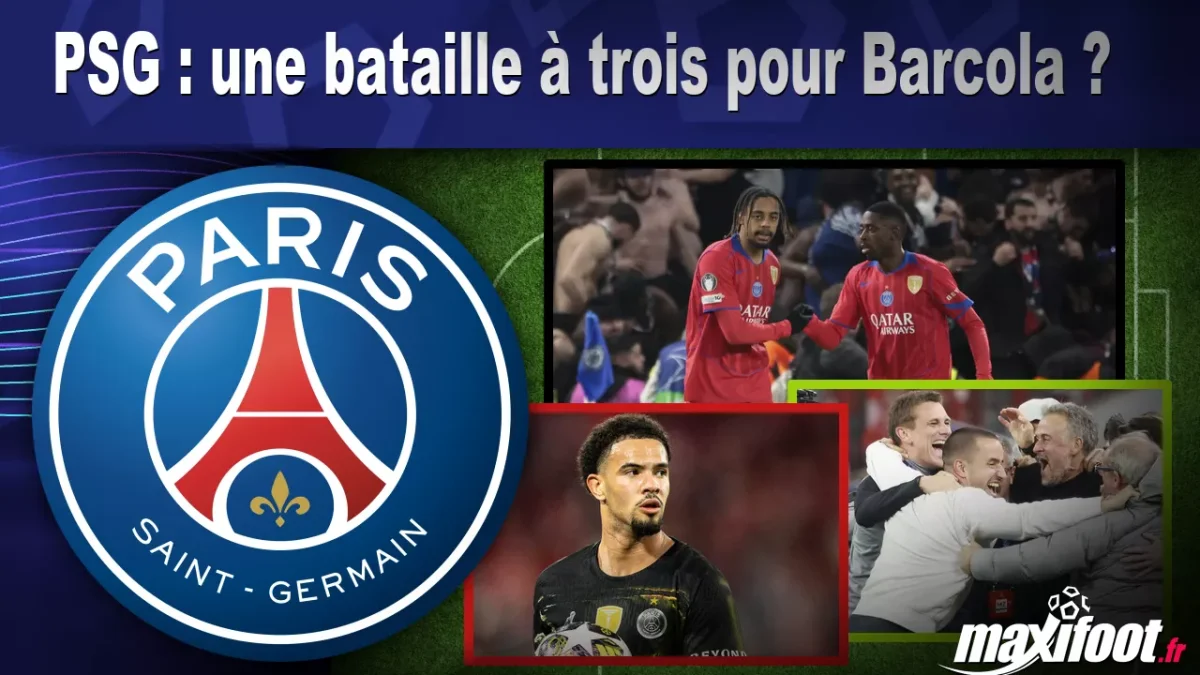 Mercato PSG : une bataille à trois pour Barcola ?