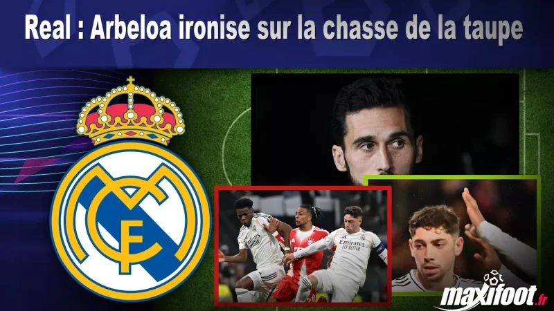 Real : Arbeloa ironise sur la chasse de la taupe