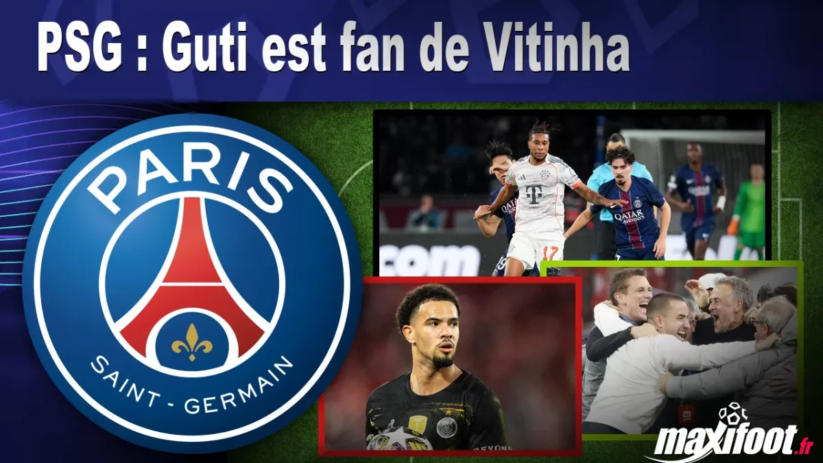 PSG : Guti est fan de Vitinha