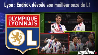 Lyon : Endrick dévoile son meilleur onze de L1