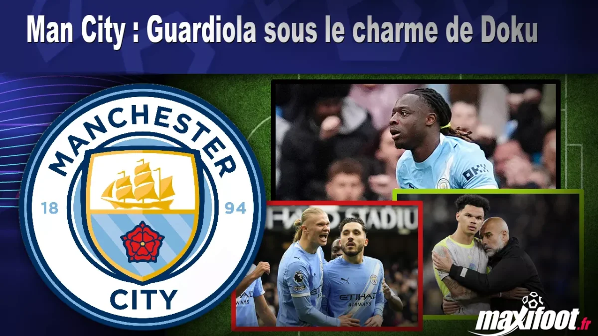 Man City : Guardiola sous le charme de Doku