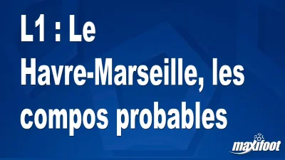 L1 : Le Havre-Marseille, les titulaires probables