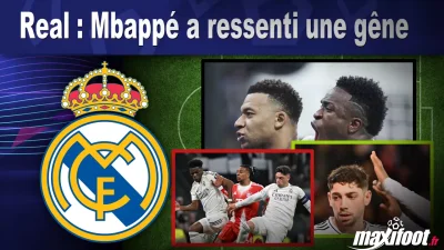 Real : Mbappé a ressenti une gêne