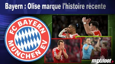 Bayern : Olise marque l'histoire récente
