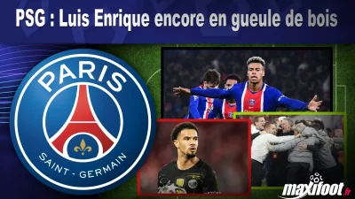 PSG : Luis Enrique encore en gueule de bois