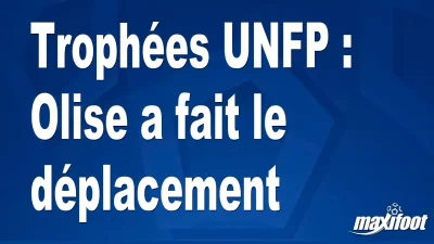 Trophées UNFP : Olise a fait le déplacement