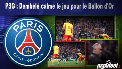 PSG : Dembélé calme le jeu pour le Ballon d'Or