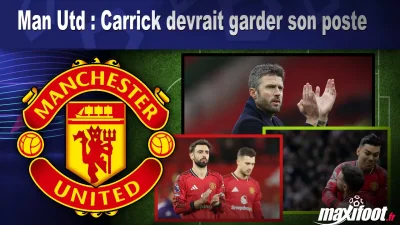 Mercato Man Utd : Carrick devrait garder son poste
