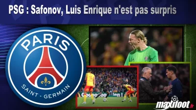 PSG : Safonov, Luis Enrique n'est pas surpris